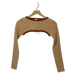 NWT Princess Polly Knit Shrug - Beige - S/M